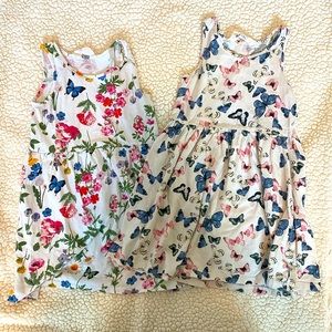 Set of H&M brand girls dresses